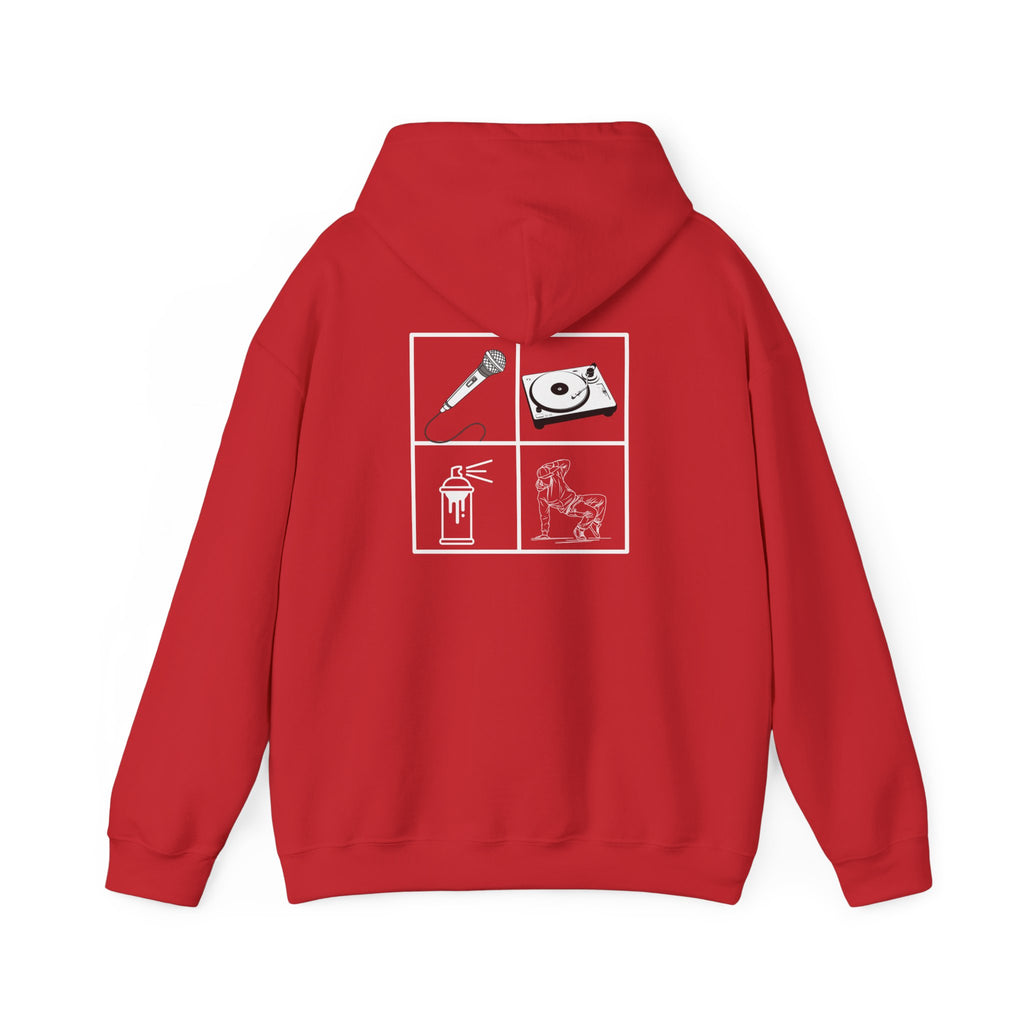 Hip Hop hoodie (The Four elements)