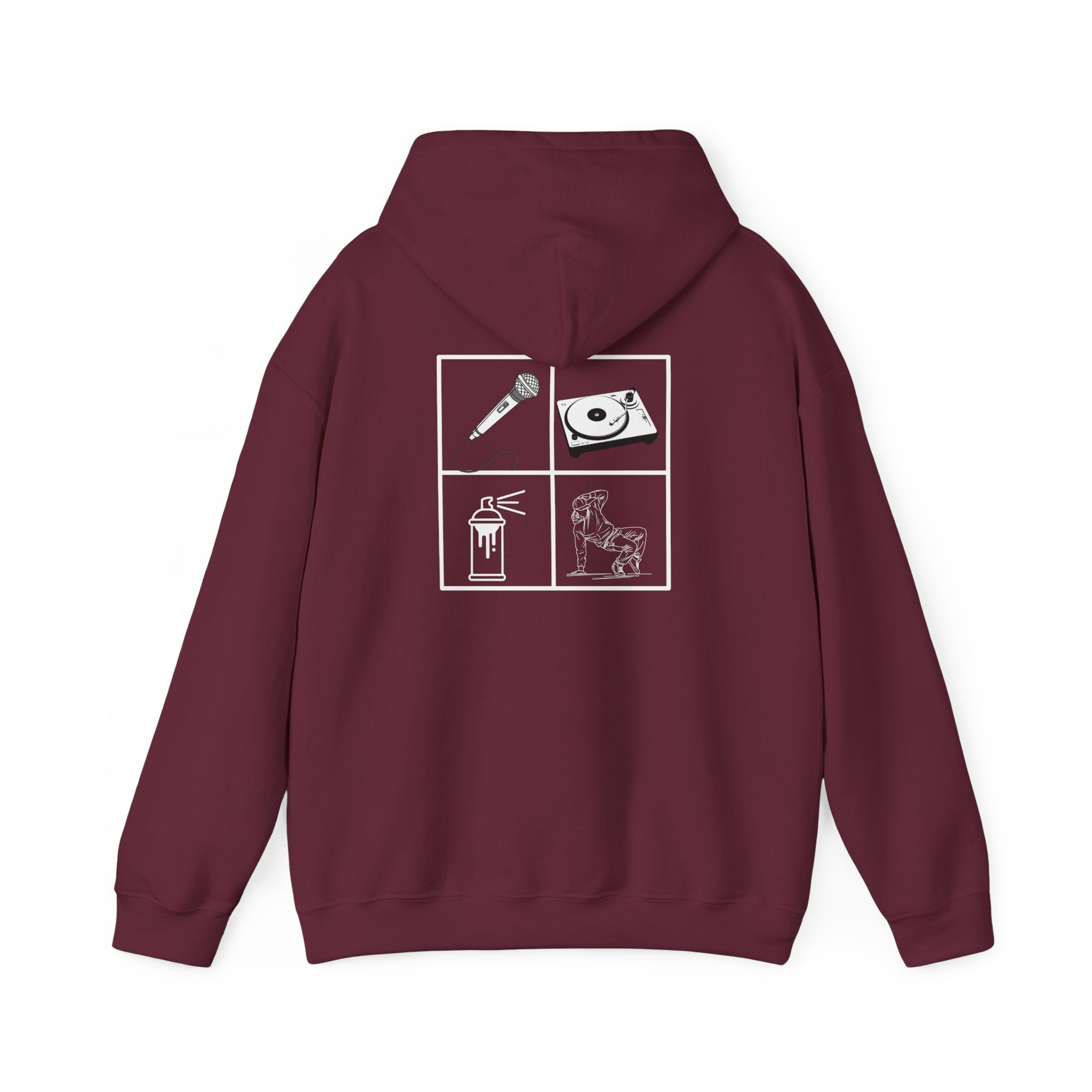 Hip Hop hoodie (The Four elements)