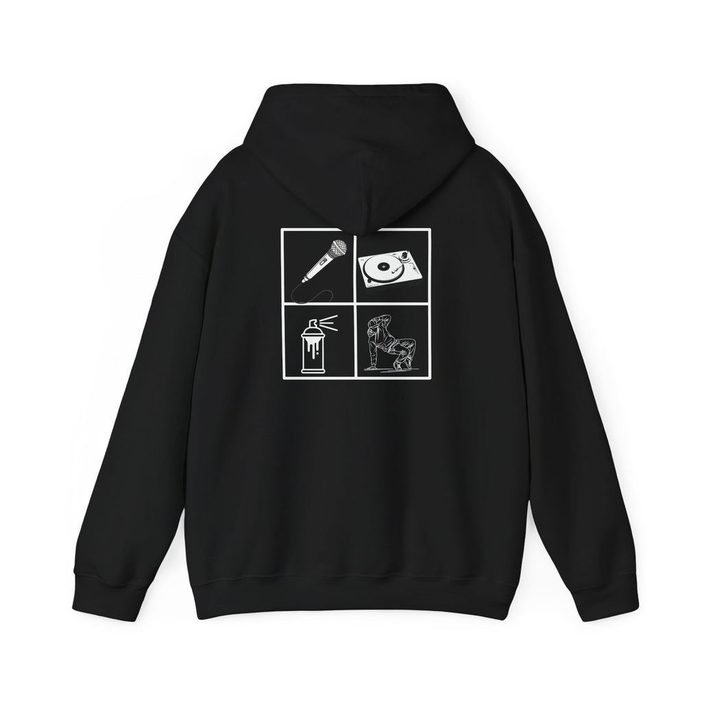 Hip Hop hoodie (The Four elements)