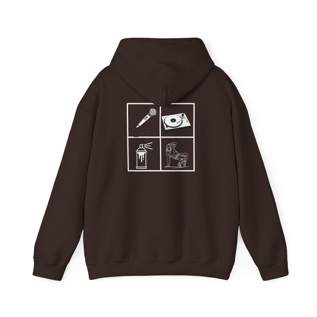 Hip Hop hoodie (The Four elements)