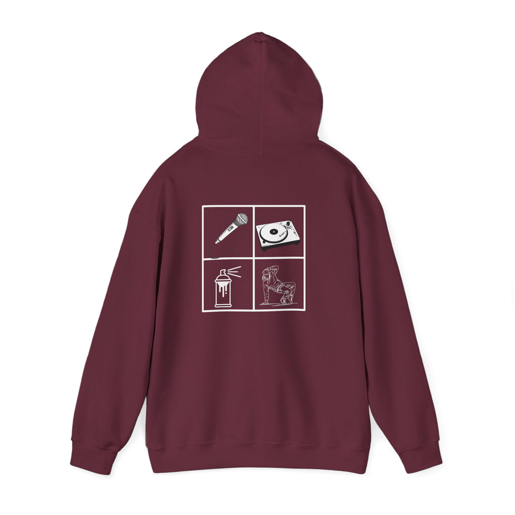 Hip Hop hoodie (The Four elements)