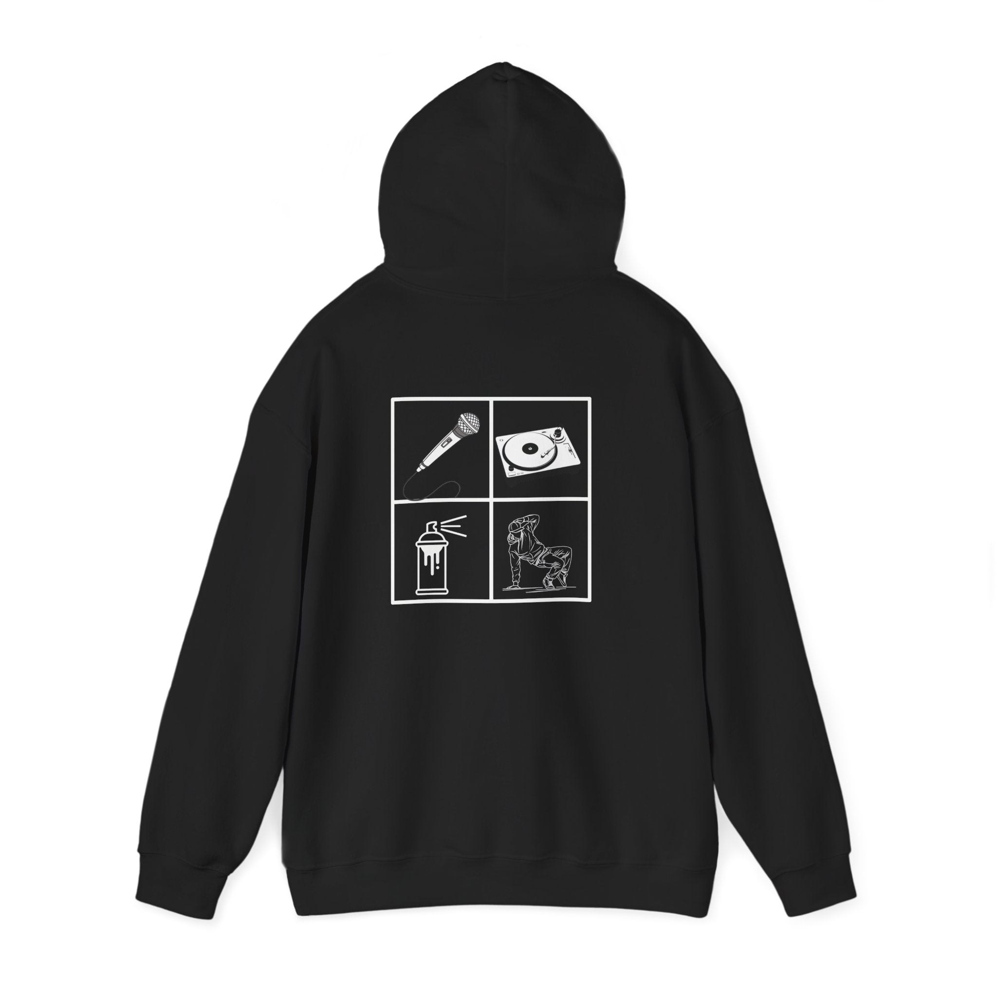 Hip Hop hoodie (The Four elements)