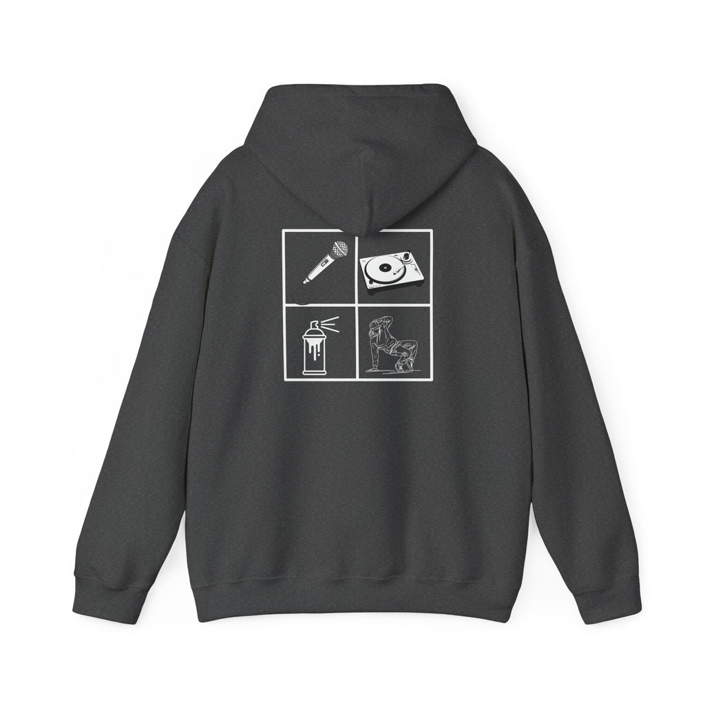 Hip Hop hoodie (The Four elements)